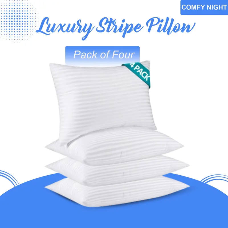 6 Pack BHS Hotel Pillow SALE 2/4/6 Pack cotton pillow luxury viral comfort pillow | SAME DAY DISPATCH 3