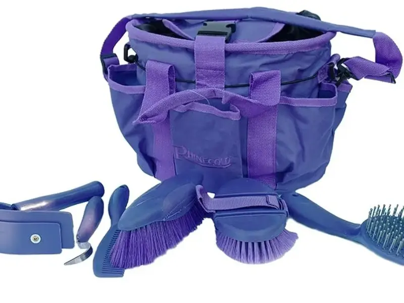 Rhinegold Purple Horse Grooming Kit 0