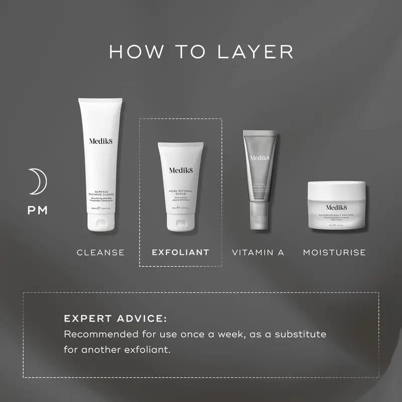Medik8 Pore Refining Scrub 75ml 4