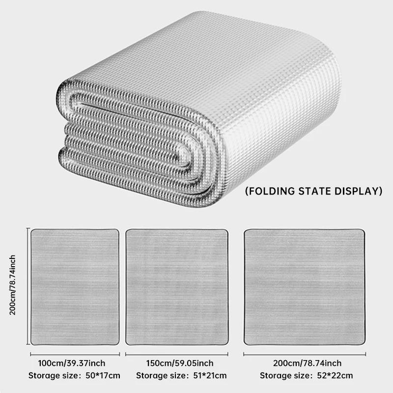 Double-Sided Waterproof Picnic Mat | Thick Moisture-Proof Camping Pad | Portable Beach & Tent Floor Mat | UK Outdoor Essential 5