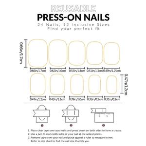Cartoon Pattern Fake Nail Kit, 24pcs Short Oval Press on Nails with Nail File & Tape, Removable Nail Art Artificial Full Cover for Women & Girls