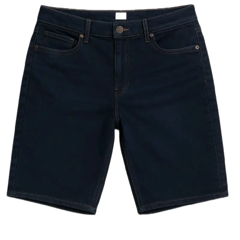 Men's denim short 100% cotton Casual Classic Pocket Jean Menswear Underwear Trouser 2