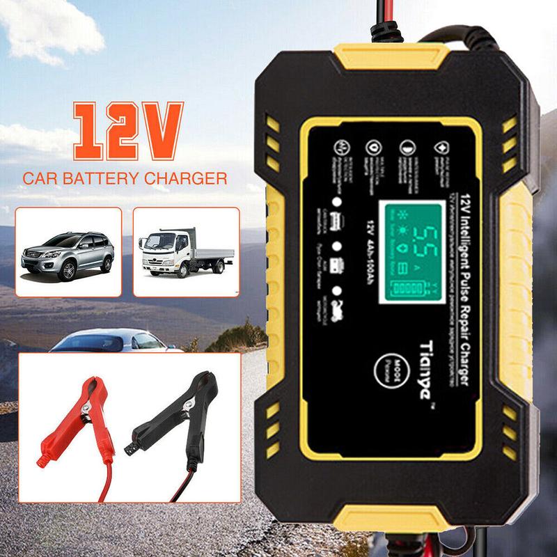 Car Jump Starter Portable 12V 24V Battery Charger Booster Emergency Power Bank 2