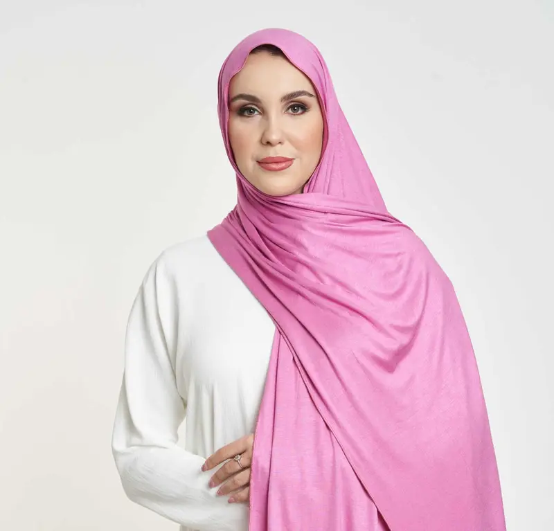 PREMIUM QUALITY DUBAI JERSEY HIJAB SCARF SHAWL STRETCHY MAXI LYCRA WRAP PLAIN 1