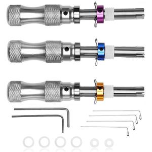 Stainless Steel Tubular Wrench Tool with Strong Handle, Tighten & Loosen Car Repair Tools, Suitable for Home Seal Sleeve Screwdriver