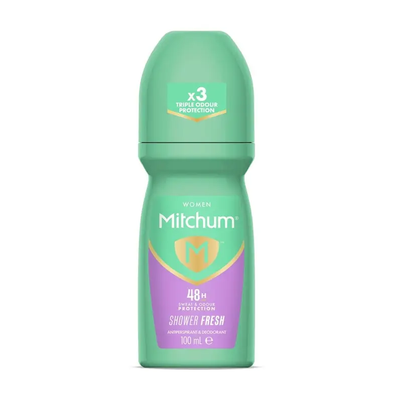 Mitchum Women 48HR Protection Roll-On Deodorant & Anti-Perspirant, Shower Fresh, 100 ml 0