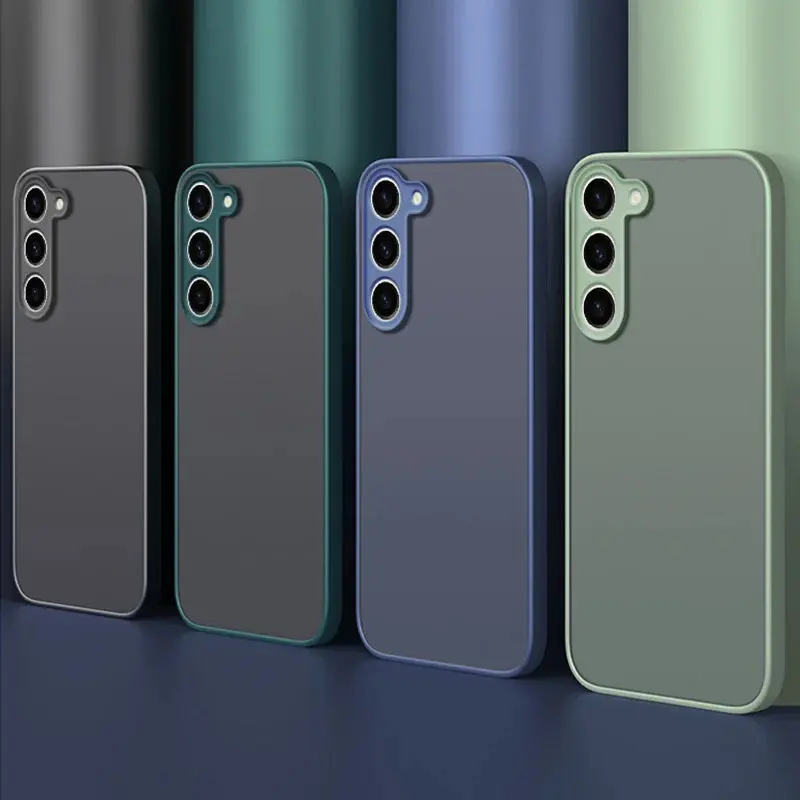 Shockproof Armor Case For Samsung Galaxy S24 S23 FE S22 Ultra Cover Samsung S21 S20 Plus FE Note 20 Ultra 10 S10 Lite Plus Funda Protection Silicone phone  case Button Detachable 1