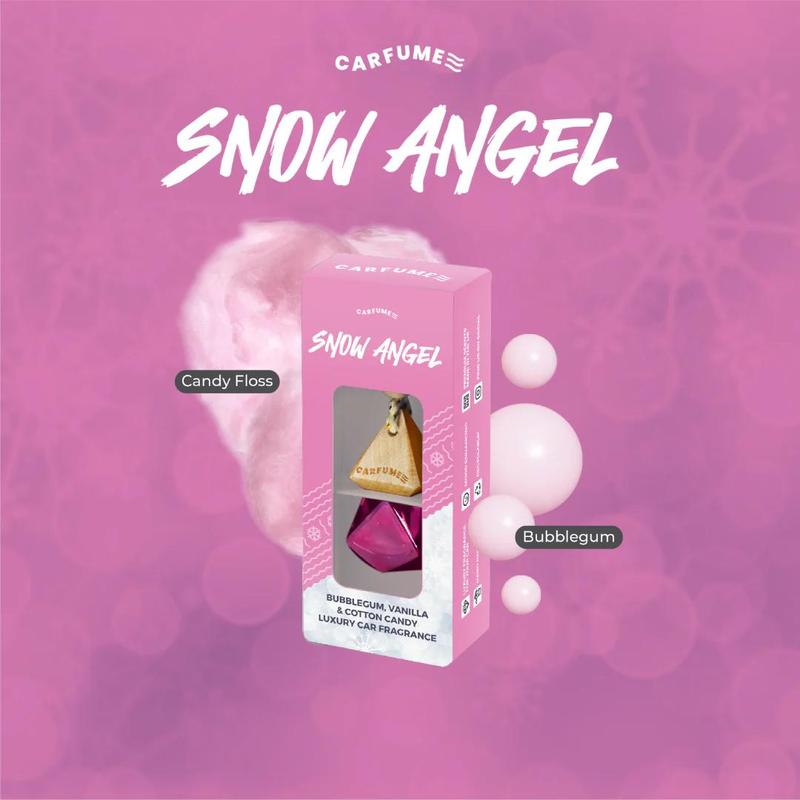 Carfume Snow Angel - Luxury Car Oil Diffuser, Air Freshner , 1