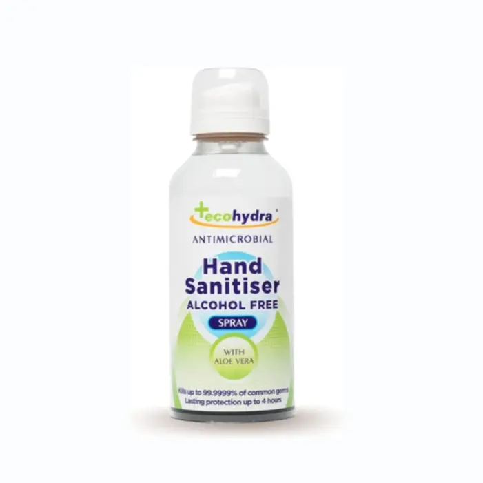 Alcohol Free Hand Sanitiser Spray - 100ml | NHS Approved, Hospital Grade Sanitiser | Kills Up To 99.9999% of Bacteria and Viruses | Kind On Skin, Safe For Children, Unscented