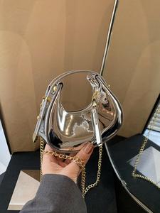 Women's Elegant Minimalist Shoulder Bag, Trendy Plain Color Crossbody Bag, Chic All-match Shoulder Bag for Daily & Work Use