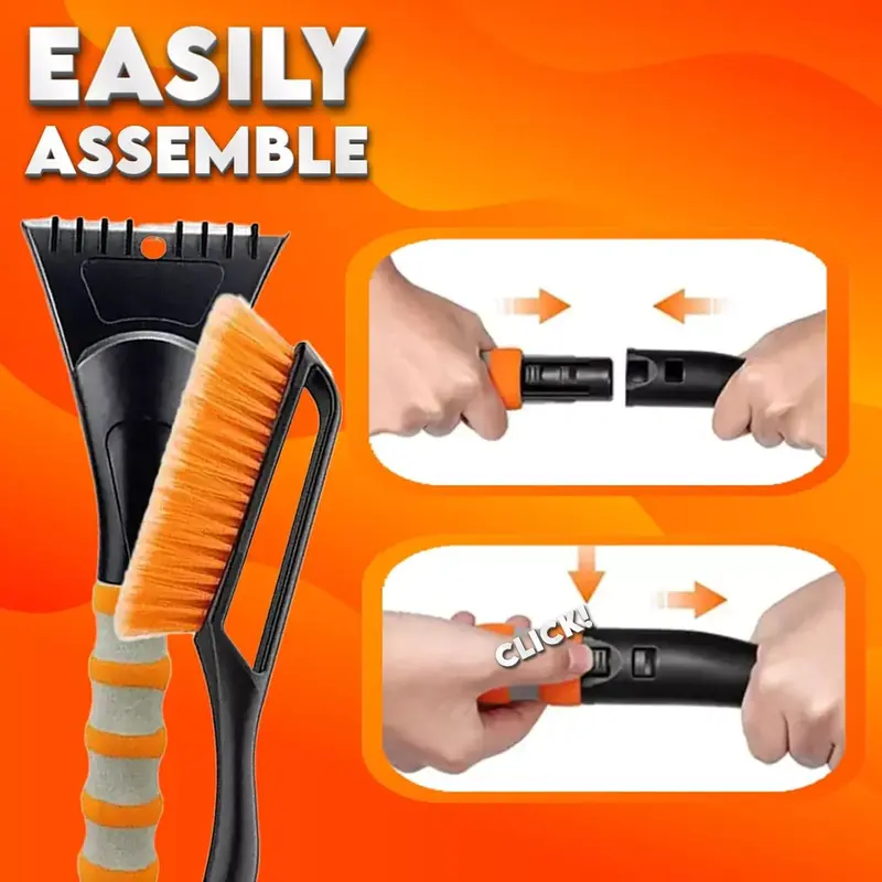 Heavy Duty Car Van Soft Grip Ice Scraper & Snow Brush Windscreen Frost Winter UK 5