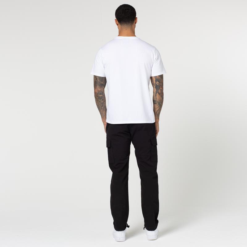 Ripstop Open Hem Cargo Pant | Black 4