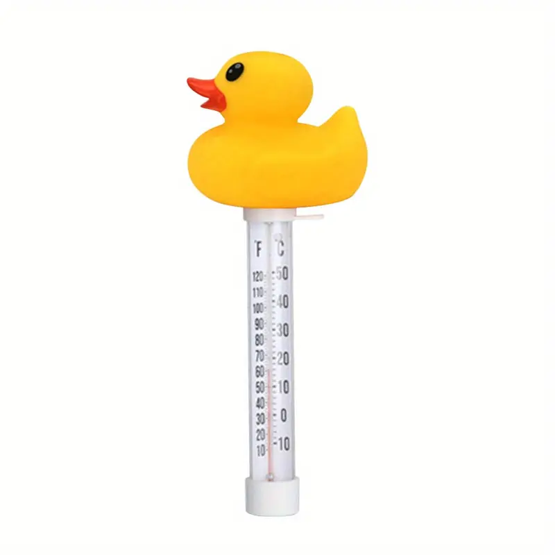 Adorable Duck & Flamingo Floating Thermometer for Hot Tubs, Spas, Bathtubs & Fish Ponds - Battery-Free, Easy-to-Read, Perfect for Reptiles & Amphibians 1