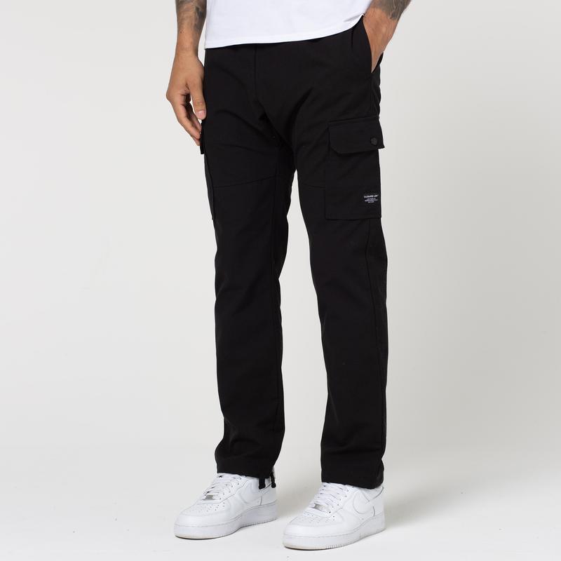 Ripstop Open Hem Cargo Pant | Black 0