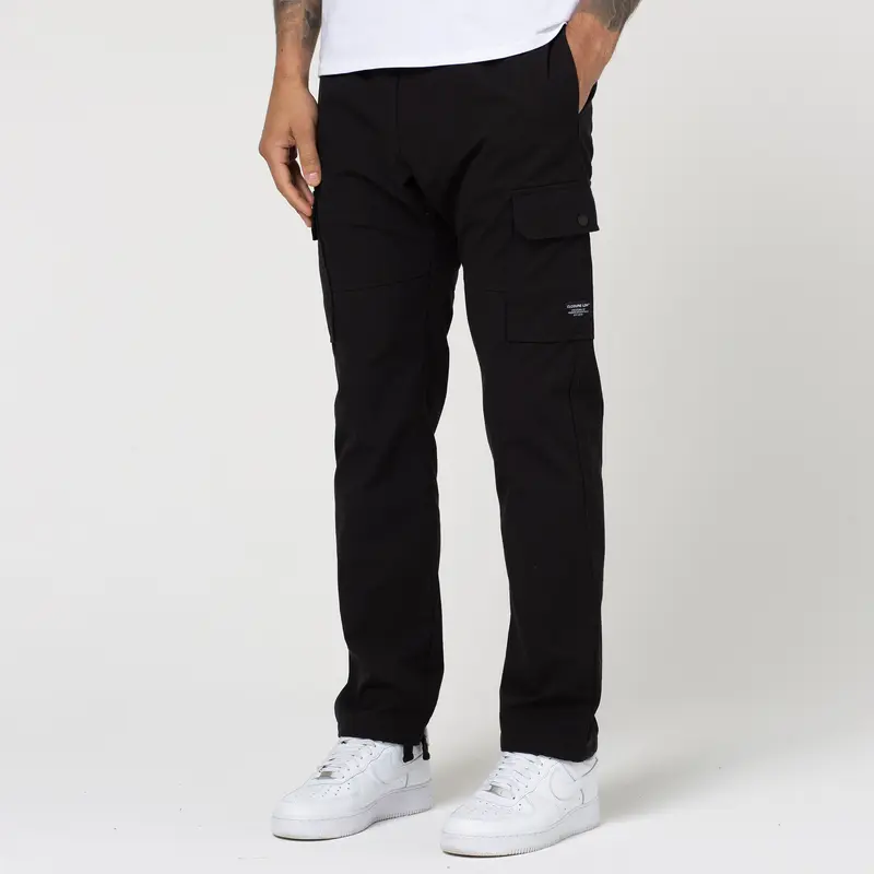 Ripstop Open Hem Cargo Pant | Black 0
