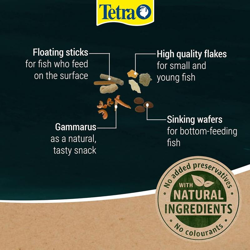 Tetra Multi Mix Pond Fish Food Variety 1.9kg - biologically balanced for mixed fish stock 4