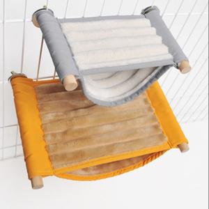 Parrot Hammock, 1 Count Washable Warm Hanging Bed, Pet Supplies for Small Animals, Suitable for Parrot, Hamster, Squirrel, Chinchilla, Guinea Pig