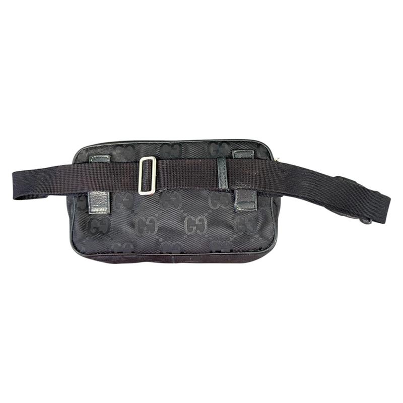 Pre-owned  Gucci Men's Gg Off The Grid Belt Bag Black 4