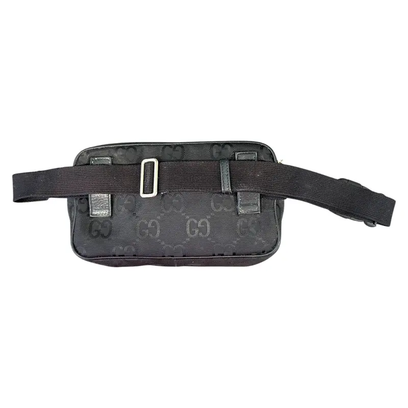 Pre-owned  Gucci Men's Gg Off The Grid Belt Bag Black 4