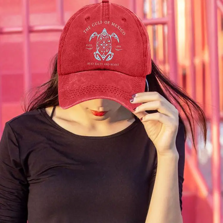 Washed Cotton Baseball Cap – Vintage Golf Dad Hat, Adjustable Trucker Cap for Outdoor Sports, Sun Protection for Men & Women 3