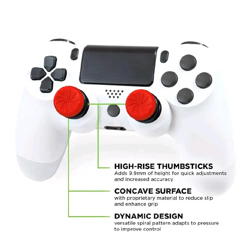 kontrol freek thumb sticks red ps4 ps5 thumb sticks Console Grip Game Controller Durable 1