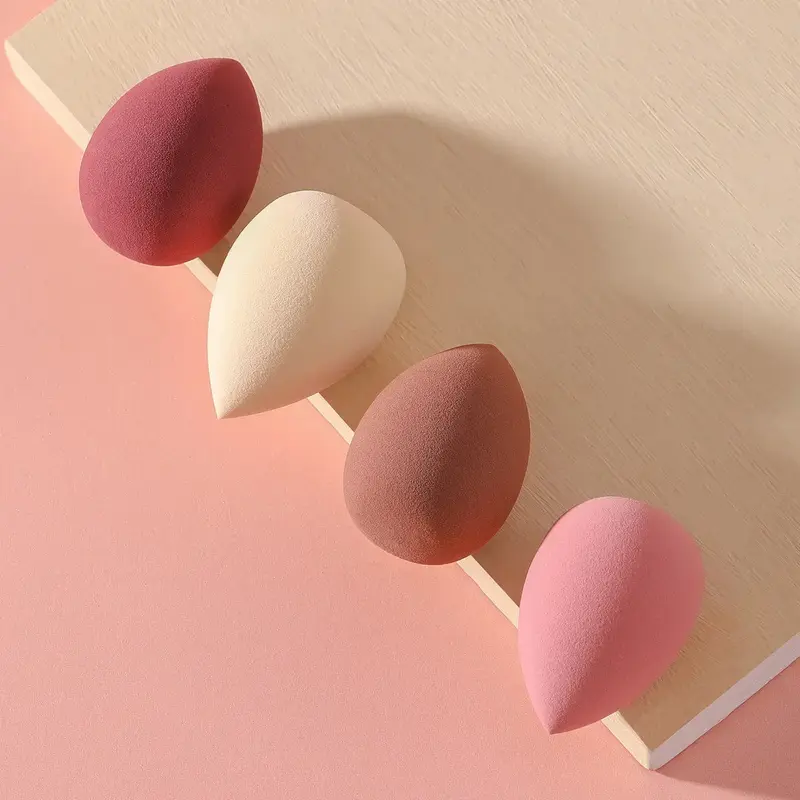 4 Pieces Makeup Sponge Blenders Blending Sponge Foundation Applicator Cosmetic Sponges makeup tools free shipping wholesale 5