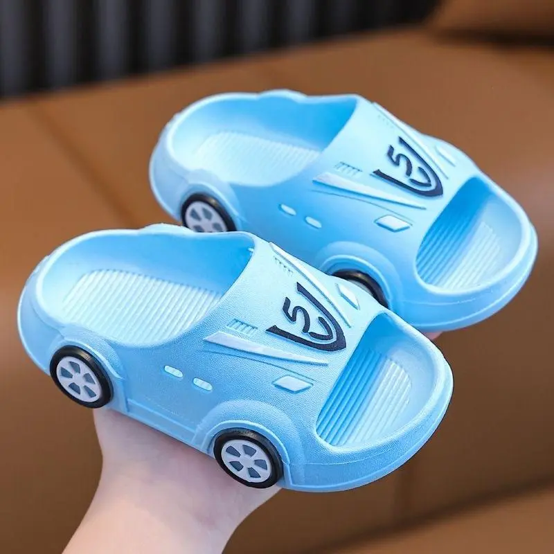 SummerChild Shoes LED Lights Slippers Baby Indoor Antiskid Sandals Boy Girl Luminous Slippers Kid Home Parent-child Sandals 5