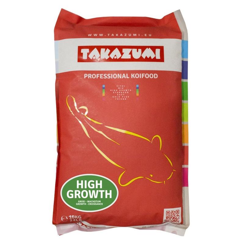 Takazumi High Growth Koi Fish Food - High Protein, Floating Pellets for Optimum Growth and Improved Water Quality 2