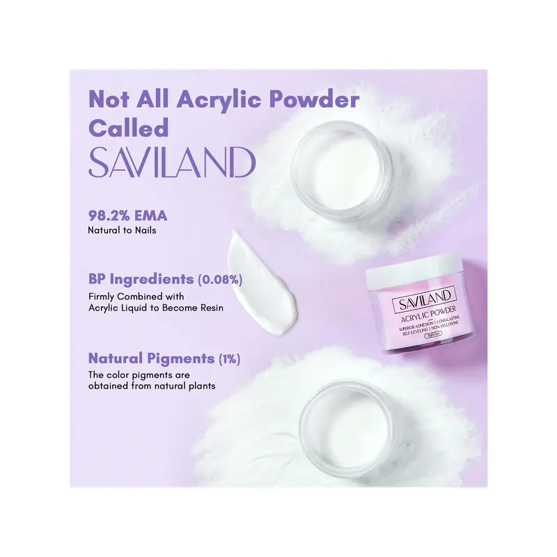 Grandland acrylic nail kit-3 colors acrylic powder and liquid set with acrylic nail brushes/nail drill/top gel/non-acid pH link/nail glue/Dappen dish/imitation nail tips gel X nail Kit for salon DIY 2