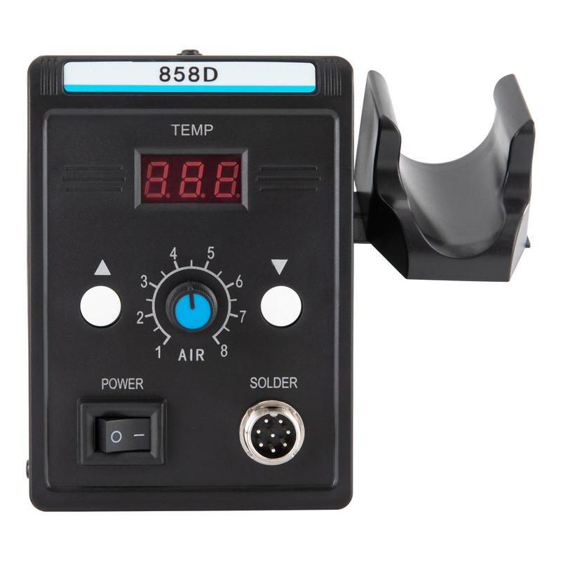 220V SMD Soldering & Desoldering Station for Electronic Repairs with Hot Air Function and LED Display 5