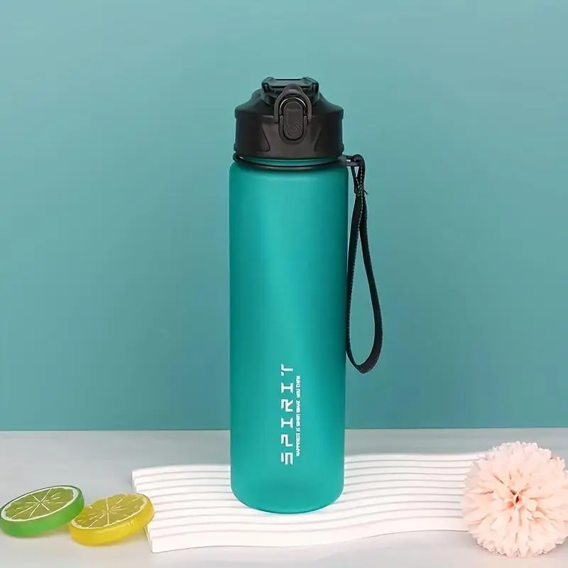 25.36oz Leak-Proof Sports Water Bottle with Straw and Carrying Loop, BPA-Free PC Material, Portable with Seal Lid for Fitness, Camping, School - Ideal Gift for Christmas, Valentine's, Labor, Teacher's Day 7