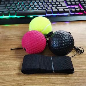 Boxing Reflex Ball Set without Gloves, 1 Set Head Mounted Boxing Agility Training Ball, Boxing Training Equipment for Home Gym Workout