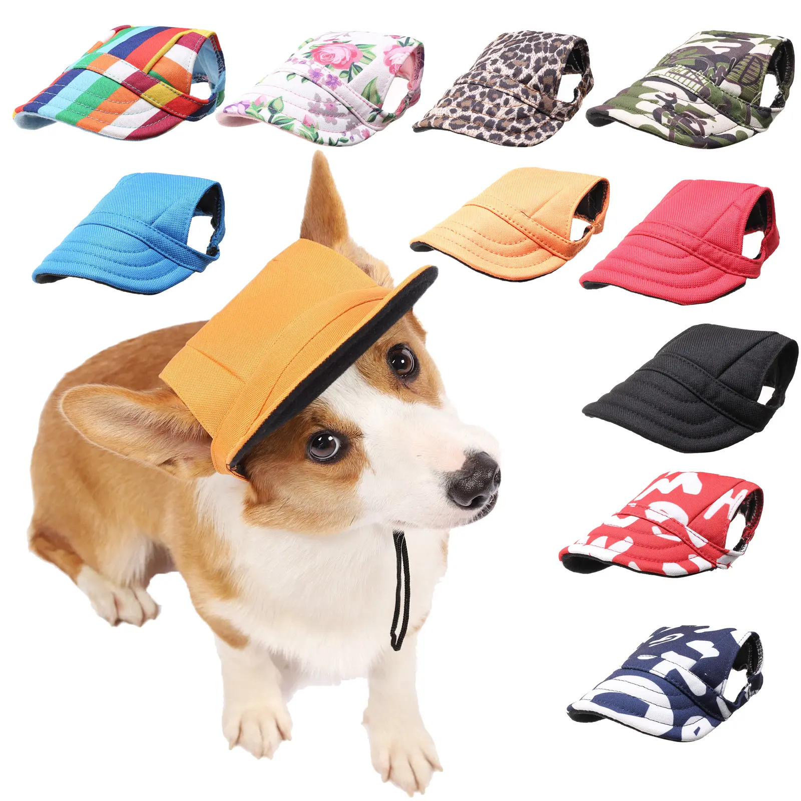 Pet Beret Pet Baseball Cap Dog Peaked Hat