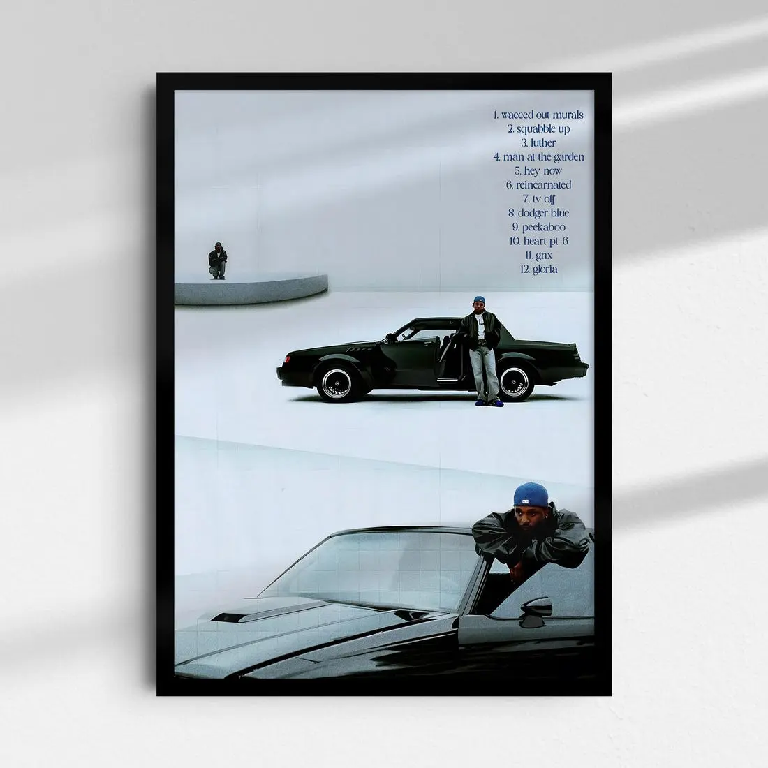 Kendrick Lamar GNX Album Rapper Poster, Decor Home Decor, Wall Art Print