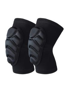 Solid Summer Sports Knee Pads, Breathable Comfortable Sports Knee Protector, Thickened Sports Protective Gear for Skiing Cycling
