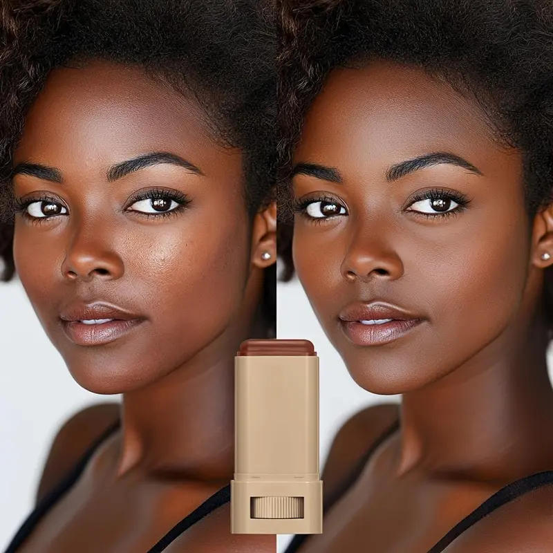 Lakerain Tinted Moisturizing Foundation Stick for Blemish Concealing - Matte Finish, All Skin Types, Multi-Color Options, Solid Formula - Sleek Design - Tinted Moisturizer for Face - Makeup, Concealer 1