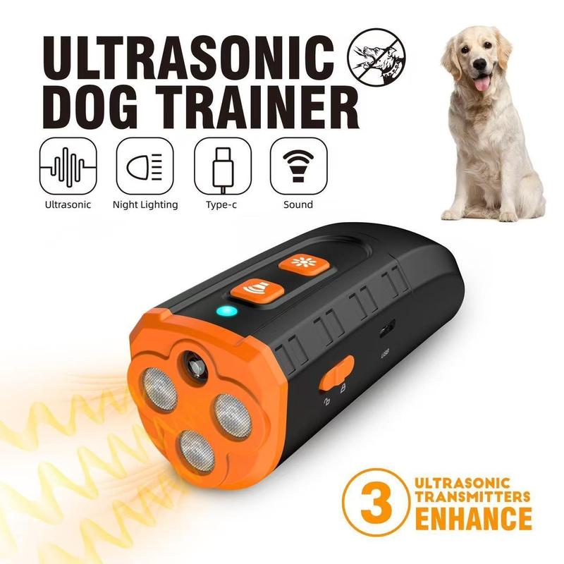 Dog Bark Deterrent Device Stops BadBehavior -No need yell or swat, Just point toa dog, Hit the button -Long-range ultrasonicanti bark tool 0
