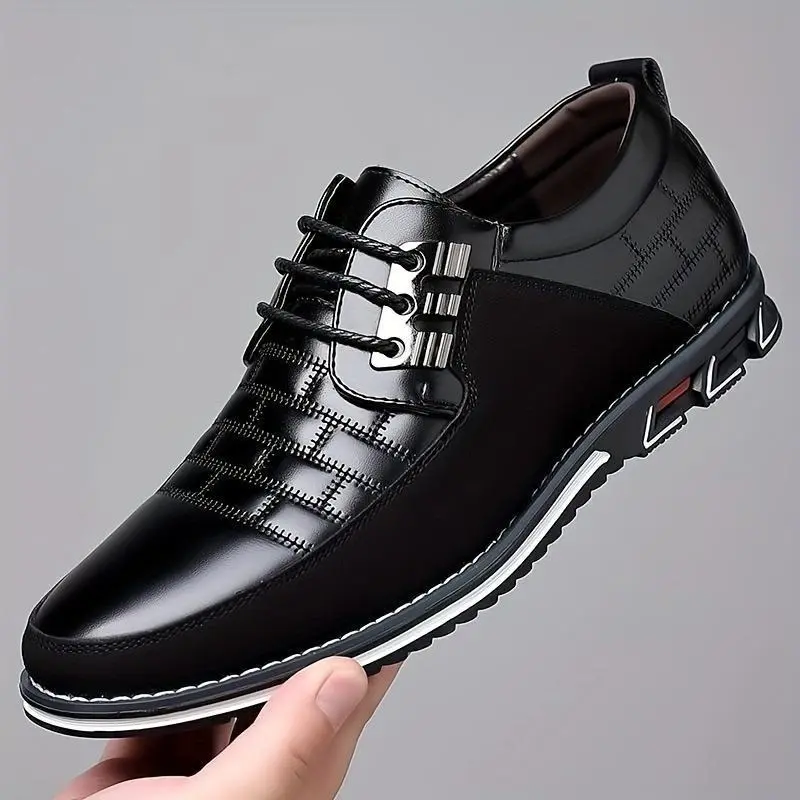 Men's Loafer Shoes, Breathable Lightweight Non-slip Slip On Shoes, Men's Casual Shoes, Spring And Summer, Middle aged men's footwear