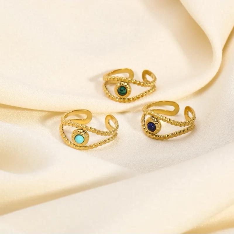 Adjustable Evil Eye Ring - Perfect for All Occasions 1