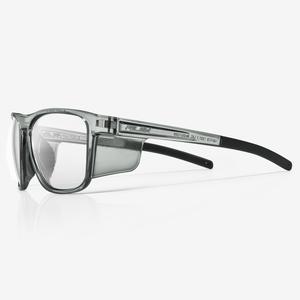 RILEY Navigator X Smoked Frame Side Shield Glasses with Clear Lens - Stylish Workwear Glasses for Indoor and Outdoor Tasks