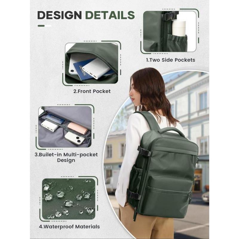Large Capacity Vacuum Compression Backpack, Business Multifunctional Computer Bag, Traveler Essentials Backpack 2