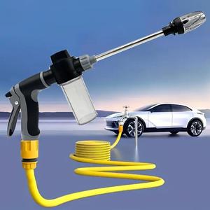 High-pressure Car Wash Sprayer, Car Wash Spray-Gun with Quick Connect Adapters, Versatile for Pets & Outdoor Cleaning
