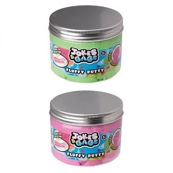 Fluffy Putty Kids Oddly Satisfying Fluffy Putty - Pack Of 4 - A Scented, Soft, And Non-Sticky Toy Designed For Stress Relief And Play 3