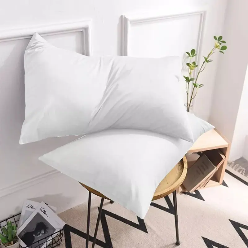 4 Piece Luxury Fine Cotton Housewife Pillowcases - Skin & Hair-Friendly Design, Envelope Closure 8