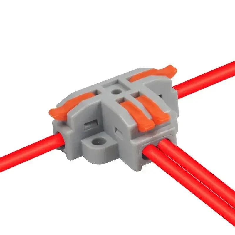 T3/T4 Quick Connector T-Clip - Three-Way & Four-Way Splitter for Secure Cable Branch Connections 2