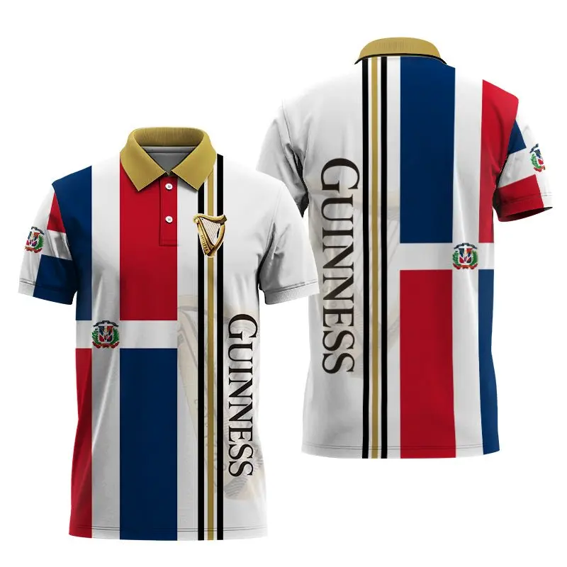 Guinness Island Nation Polo | Island Pride Meets Pub Vibes – Reppin’ Real Energy for the Culture, Not Just the Closet! 0