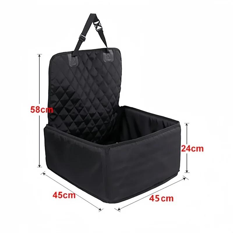 Universal 2 in 1 Dog Car Seat Hammock Cover Waterproof Pet Protector Transporter Safety Travel Basket For Large Medium Dogs Cats 5