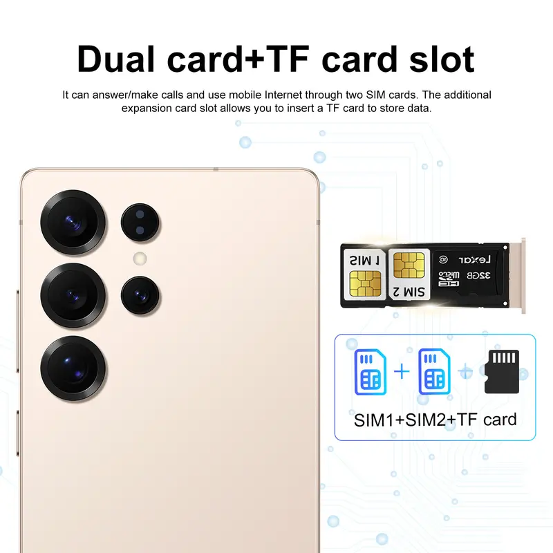 The S25 Ultra with 1TB+16GB is here! The 7.3-inch screen has a wide field of view. The rear camera has 72 million pixels and 108 million pixels, providing ultra clear imaging. 8000mAh large capacity battery, providing protection for use. 4