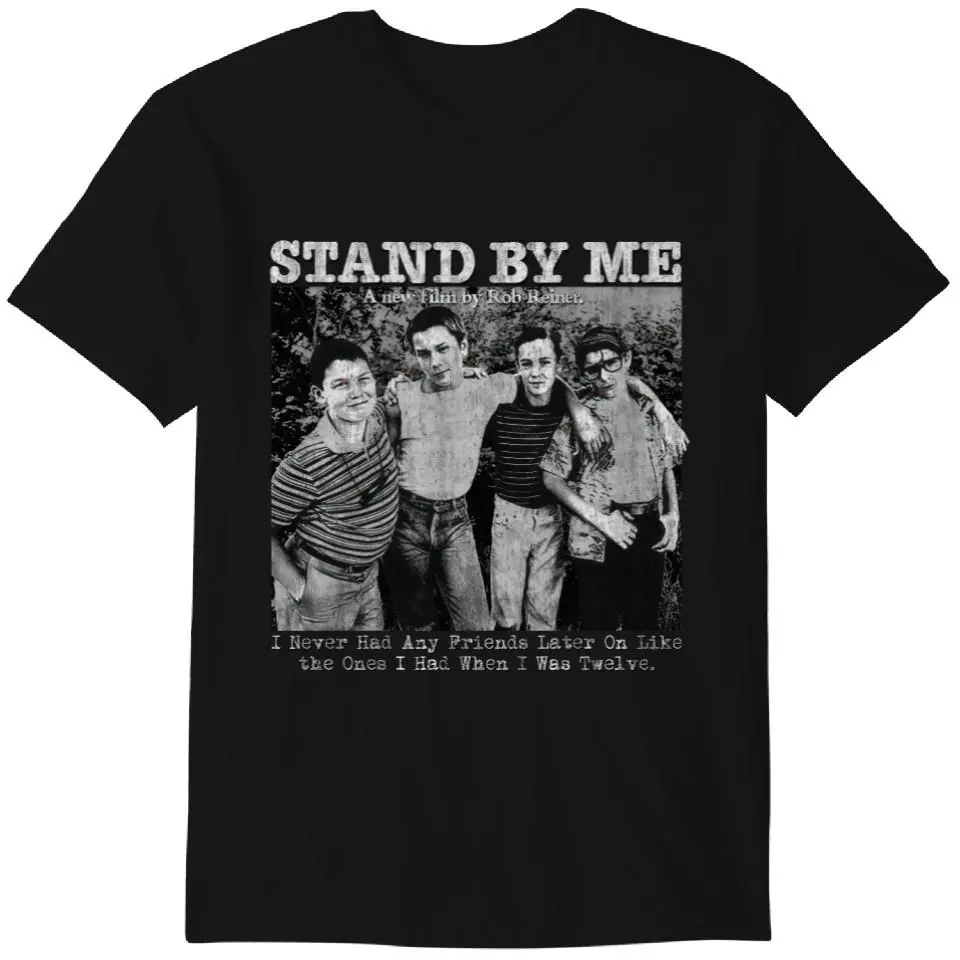 Stand By Me DISTRESSED 80s cult Gildan Heavy Cotton