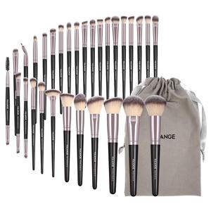 MAANGE Makeup Brush Set with Storage Bag, 30pcs/set Versatile Soft Makeup Brushes for Foundation, Blush, Lip Balm, Brushes with Soft Bristles & Comfortable Grip
